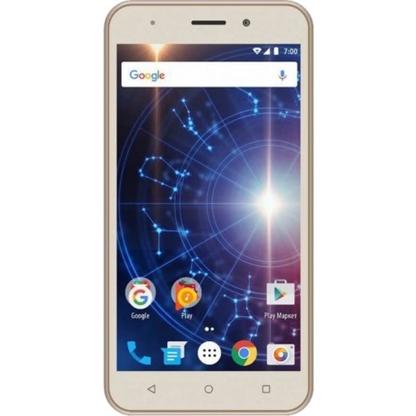 Смартфон Vertex Impress Life 3G золотой