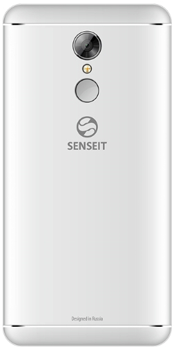 Смартфон Senseit T250 серебристый