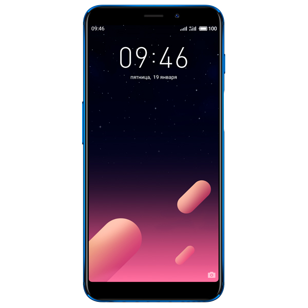Смартфон Meizu M6s синий фото