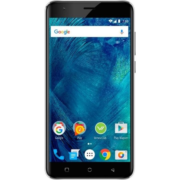 Смартфон Vertex Impress Frost 4G черный