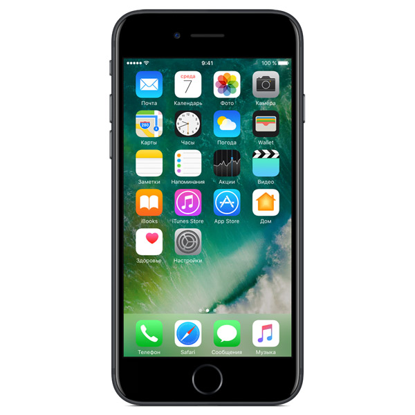 Смартфон Apple iPhone 7 32GB Black (FN8X2RU/A) восстановленный