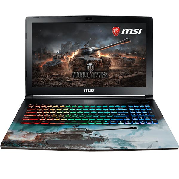 Ноутбук игровой MSI GP62 8RC-053RU World of Tanks Edition