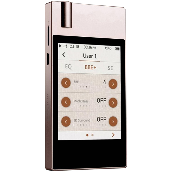 Портативный медиаплеер премиум Cowon Plenue J Jupiter Gold