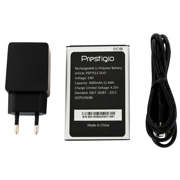 Смартфон Prestigio Muze E7 Duo LTE Black (PSP7512)