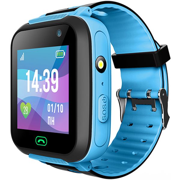 Часы с GPS трекером Jet Kid Swimmer голубой