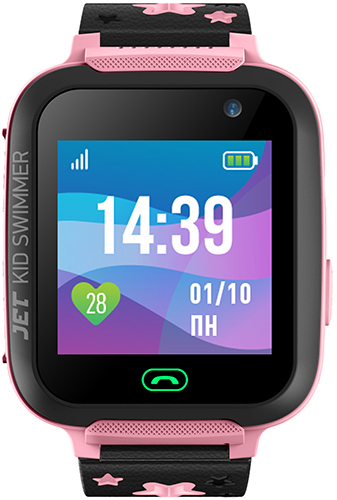 Смарт-часы Jet Kid Swimmer розовый