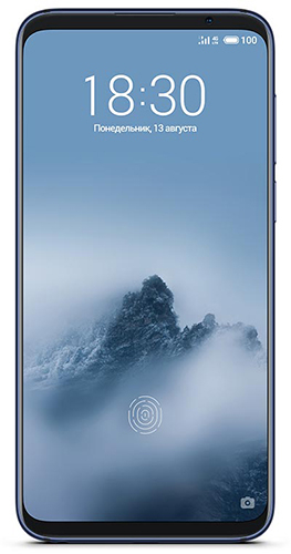 Смартфон Meizu 16th LTE 128Gb Aurora Blue (M882H)