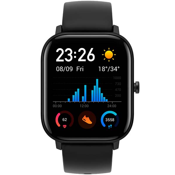 Смарт-часы Amazfit GTS Obsidian черный