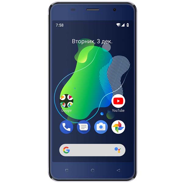 Смартфон Digma Linx X1 3G темно-синий (LS4050MG)