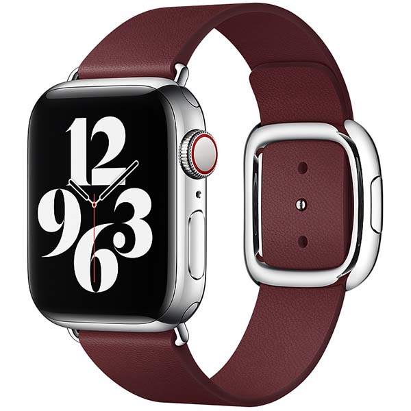 Ремешок Apple S8 / SE 38/40/41 mm Garnet Modern Buckle Large