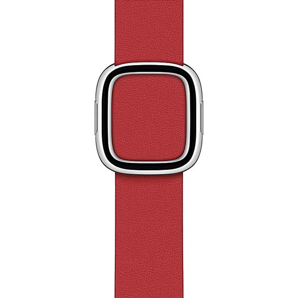 Ремешок Apple S8 / SE 38/40/41 mm Scarlet Modern Buckle L