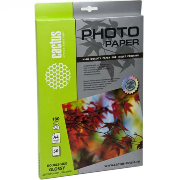 Фотобумага для принтера Cactus CS-GA418050DS