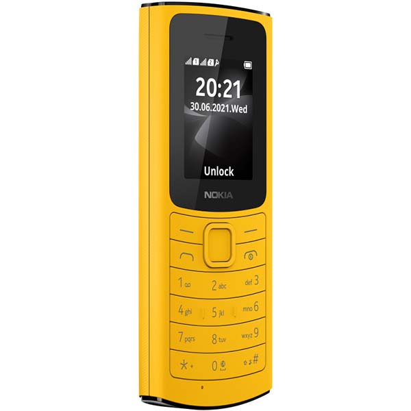 Мобильный телефон Nokia 110 4G DS Yellow (TA-1386)