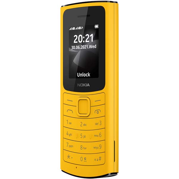 Мобильный телефон Nokia 110 4G DS Yellow (TA-1386)