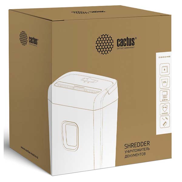 Шредер Cactus CS-SH-8-13-5X18