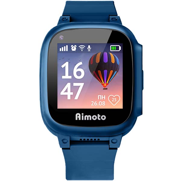 Часы с GPS трекером Aimoto Pro Tempo 4G, синий (9600201)