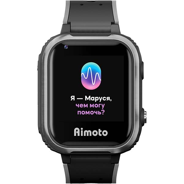 Часы с GPS трекером Aimoto IQ 4G, черный (8108802)