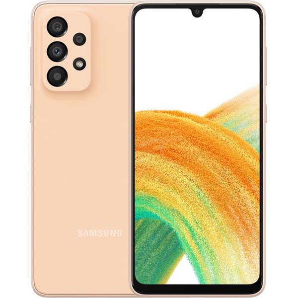 Смартфон Samsung Galaxy A33 5G 6/128GB Peach (SM-A336B)