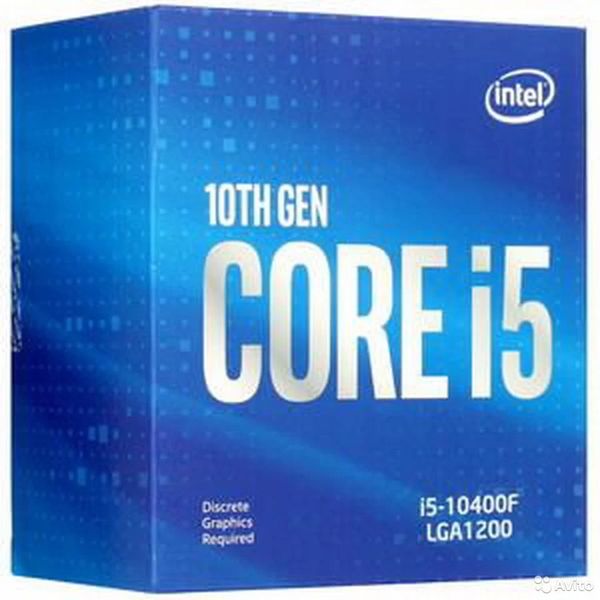 Процессор Intel Core i5-10400F Box