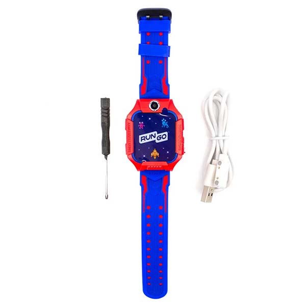 Часы с GPS трекером RUNGO K2, Red (RNGK2BLRD)