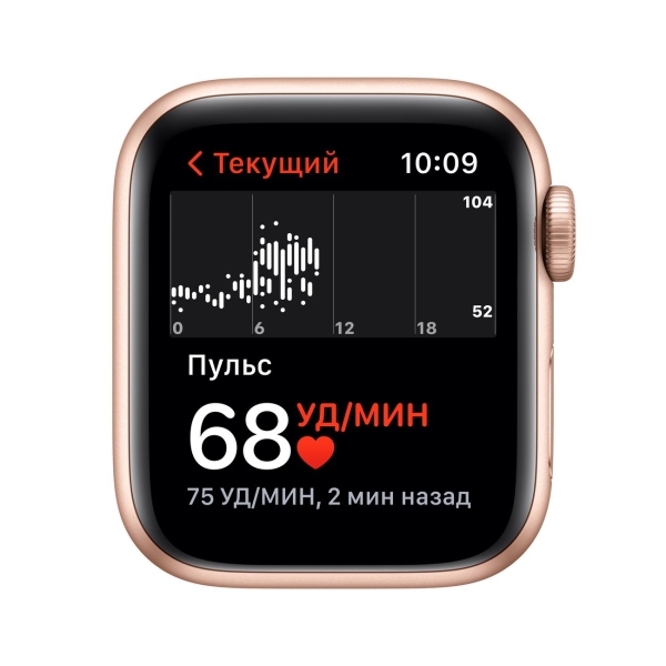 Смарт-часы Apple Watch SE 2022 40mm Gold Aluminum Case with Starlight Sport Band, размер Regular