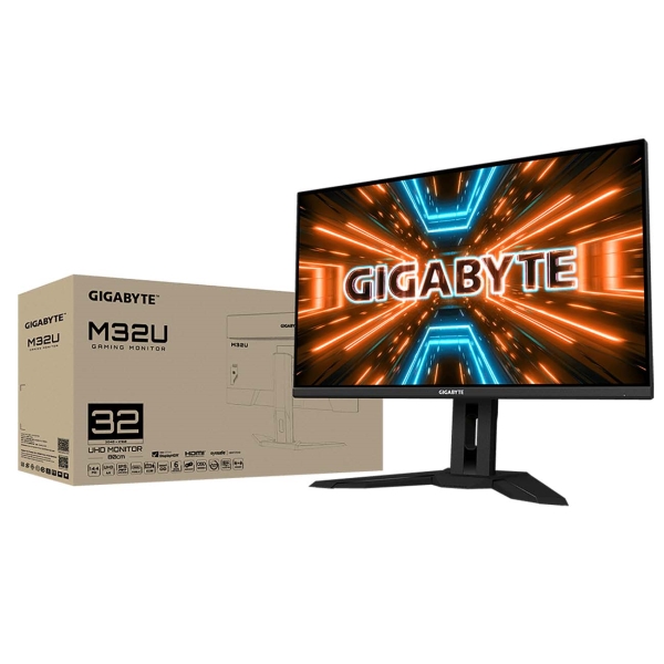 Монитор игровой GIGABYTE 31.5" IPS черный M32U