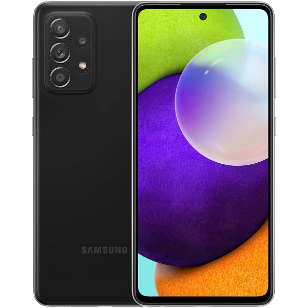 Смартфон Samsung Galaxy A52 (2021) 8/128Gb Black (SM-A525F/DS)