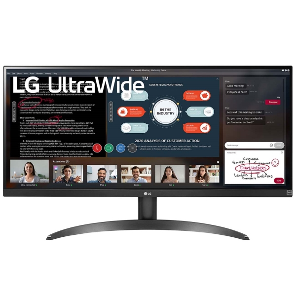 Монитор LG 29"/IPS/2560x1080/75Гц/черный (29WP500-B)