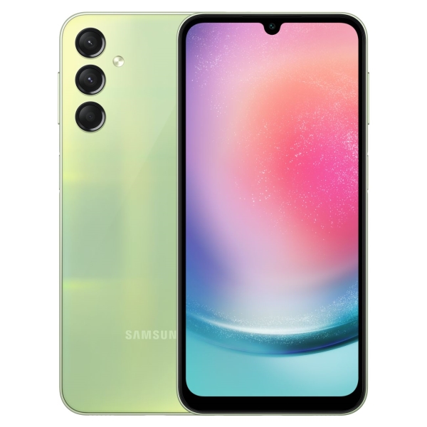 Смартфон Samsung Galaxy A24 128GB салатовый