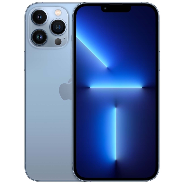 Восстановленный смартфон Apple iPhone 13 Pro Max 128GB nanoSim/eSim Sierra Blue, хороший (без RuStore)