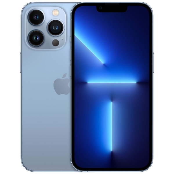 Восстановленный смартфон Apple iPhone 13 Pro 128GB nanoSim/eSim Sierra Blue, хороший (без RuStore)