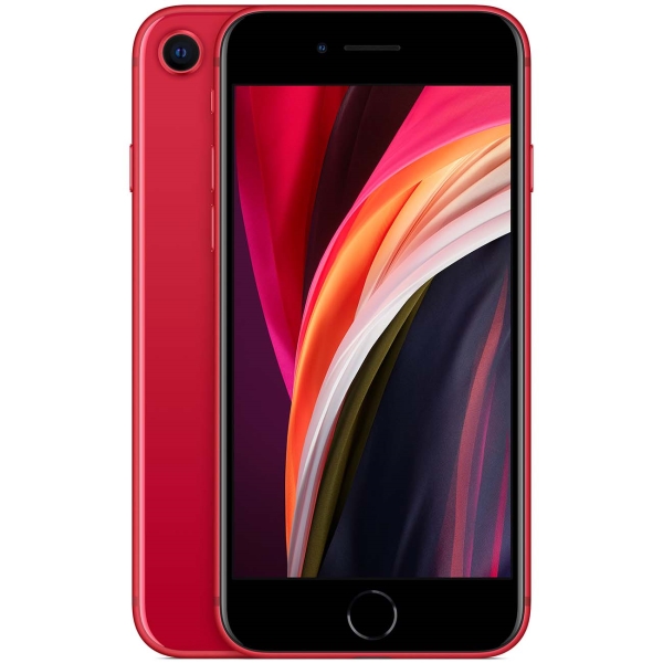 Восстановленный смартфон Apple iPhone SE 2020 128GB nanoSim/eSim (PRODUCT)RED, хороший (без RuStore)