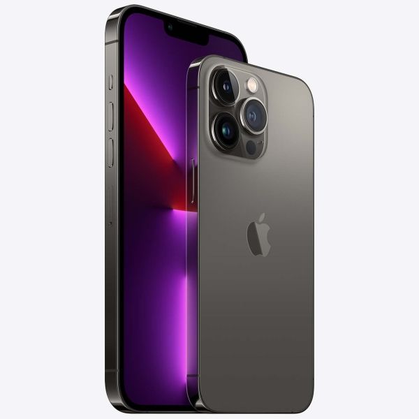 Восстановленный смартфон Apple iPhone 13 Pro 128GB nanoSim/eSim Graphite, отличный (без RuStore)