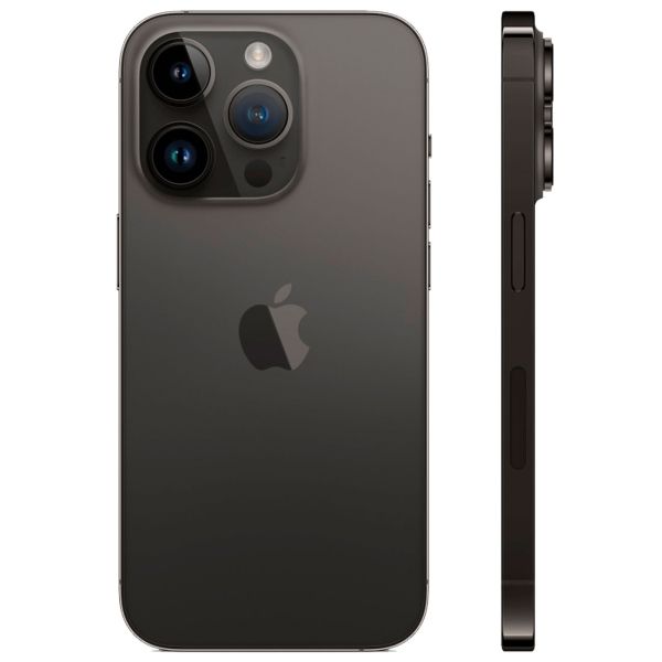 Восстановленный смартфон Apple iPhone 14 Pro 128GB Dual Sim черный космос, отличный (без RuStore)