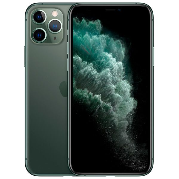Восстановленный смартфон Apple iPhone 11 Pro 256GB nanoSim/eSim полночный зеленый, как новый (без RuStore)