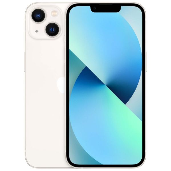 Восстановленный смартфон Apple iPhone 13 128GB Dual Sim Starlight, хороший (без RuStore)