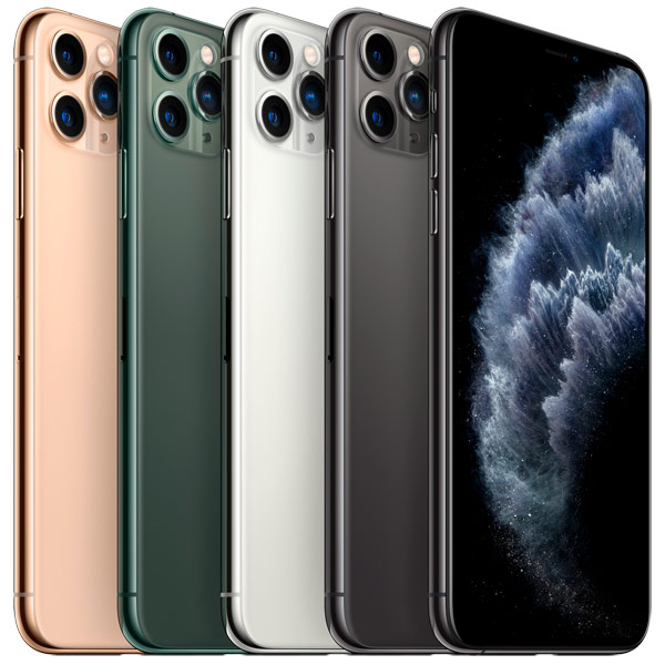 Восстановленный смартфон Apple iPhone 11 Pro Max 64GB nanoSim/eSim полночный зеленый, как новый (без RuStore)