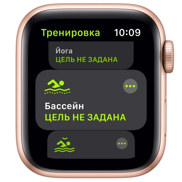 Восстановленные смарт-часы Apple Watch SE 2020 44mm Gold Aluminum Case with Pink Sand Sport Band (MYDR2), хороший