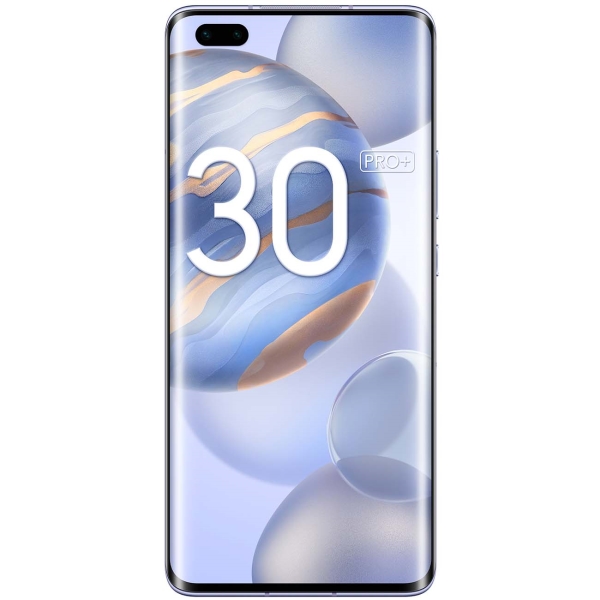 Восстановленный смартфон HONOR 30 Pro+ 8/256Gb титановый серебристый, хороший