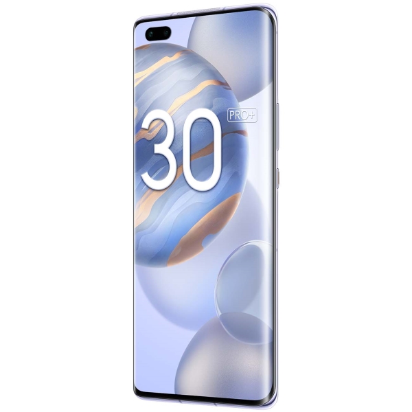 Восстановленный смартфон HONOR 30 Pro+ 8/256Gb титановый серебристый, хороший