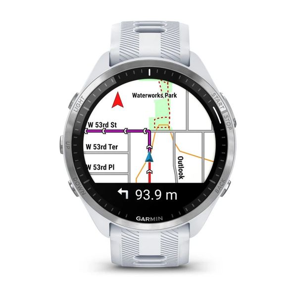 Смарт-часы Garmin Forerunner&nbsp;965 47мм белые