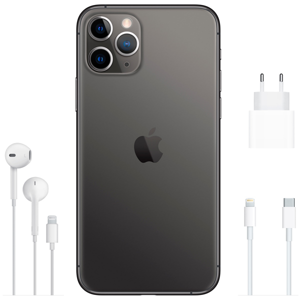Восстановленный смартфон Apple iPhone 11 Pro 256GB nanoSim/eSim серый космос, отличный (без RuStore)