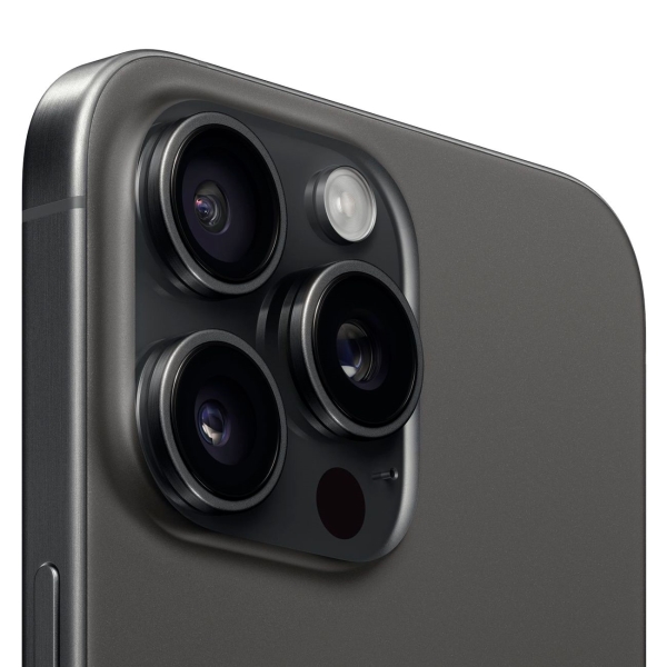 Восстановленный смартфон Apple iPhone 15 Pro Max 1TB nanoSim/eSim черный титан, хороший (без RuStore)