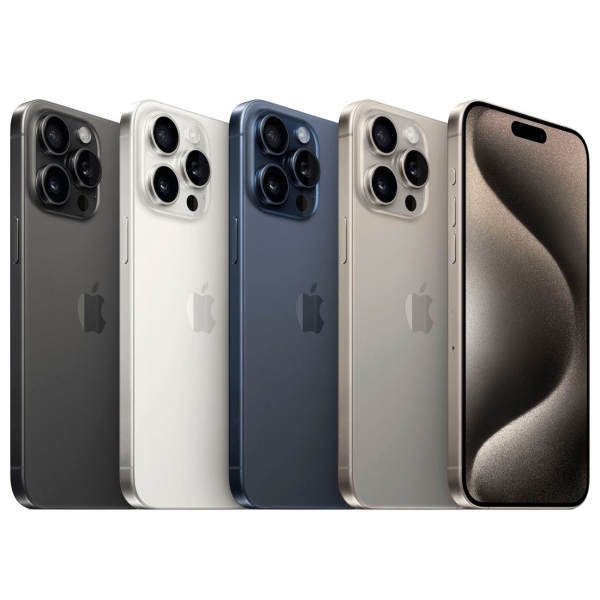 Восстановленный смартфон Apple iPhone 15 Pro Max 1TB nanoSim/eSim черный титан, хороший (без RuStore)