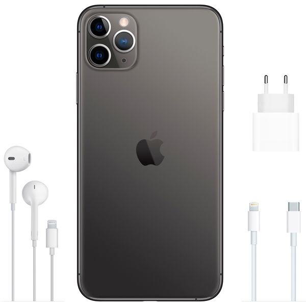 Восстановленный смартфон Apple iPhone 11 Pro Max 256GB nanoSim/eSim серый космос, как новый (без RuStore)