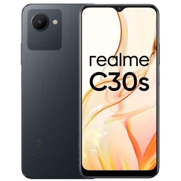 Восстановленный смартфон realme C30s 3/64GB Stripe Black, как новый