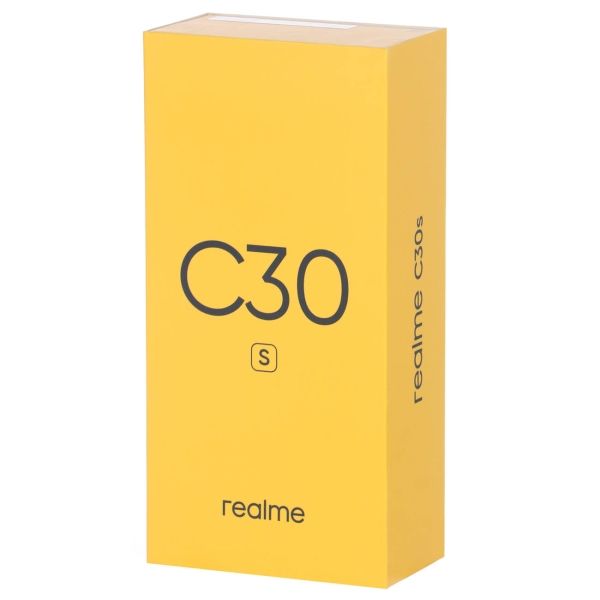 Восстановленный смартфон realme C30s 3/64GB Stripe Black, как новый