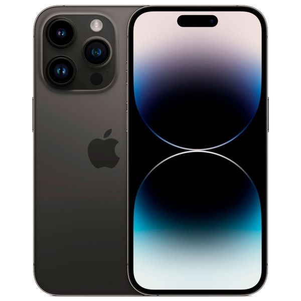 Восстановленный смартфон Apple iPhone 14 Pro 1TB eSim черный космос, хороший (без RuStore)