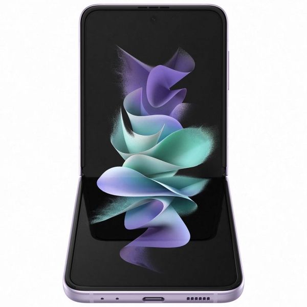 Восстановленный смартфон Samsung Galaxy Z Flip3 8/256GB Lavender (SM-F7110), как новый