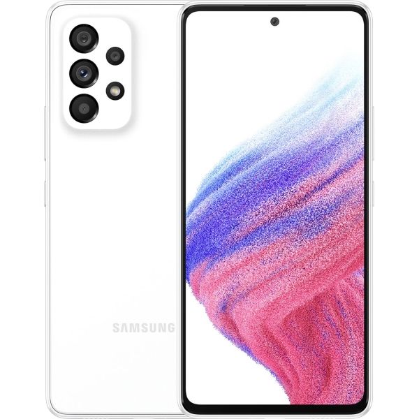Восстановленный смартфон Samsung Galaxy A53 8/128GB White (ALG 2022), отличный